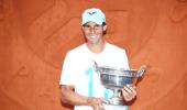 Rampant Nadal now three Grand Slams short of Federer