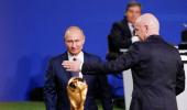 Day before WC, Putin thanks FIFA for keeping politics out of sport