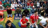 Fans hope for 'double happiness' from Eid and World Cup