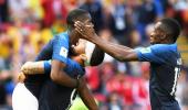 FIFA WC PIX: Pogba earns France 2-1 win as technology plays its part