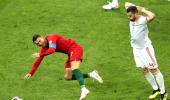 Spain's Pique accuses Ronaldo of diving after thrilling draw