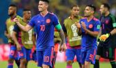 World Cup PIX: Clinical Colombia send Poles packing