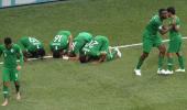 World Cup: Saudis stun Egypt despite Salah strike