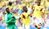 World Cup PIX: Colombia through as Senegal suffer yellow card heartache