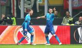 Europa League: Arsenal stun Milan 2-0, Atletico cruise to victory