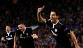 Champions League PIX: United knocked out by Sevilla, Roma in quarters