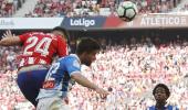 Football Briefs: Atletico surrender unbeaten home league record with Espanyol loss