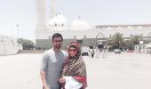 Parents-to-be Shoaib-Sania at Medina pilgrimage