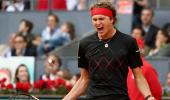 Zverev crushes Thiem to win Madrid title