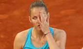 Tennis Roundup: Pliskova damages umpire's chair; Nadal cruises