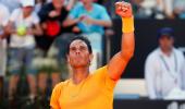 Rampant Nadal beats Djokovic, meets Zverev in Rome final