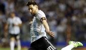 Messi grabs hat-trick as Argentina canter to victory