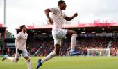 EPL: Rashford's late strike earns United win at Bournemouth