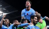 EPL PIX: City win Manchester derby; Everton hold Chelsea