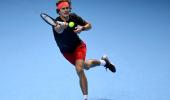 ATP Finals: Zverev beats Isner to reach last four