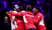 PHOTOS: Cilic beats Pouille to win Davis Cup for Croatia