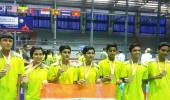 Indian shuttlers win five medals in Asia Junior championship