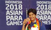 Deepa Malik joins Bajrang for Khel Ratna