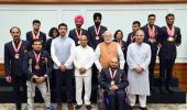 PM felicitates athletes on return from Asian Para Games