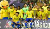 PHOTOS: Brazil down Argentina; Belgium held by Netherlands