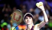 WTA Finals: Svitolina fights off Bertens to reach Singapore final