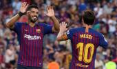 Messi and Suarez show no mercy as Barca humiliate Huesca