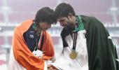 Pakistan's Arshad breaks silence on Chopra 'rivalry'