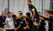 Europa League: Marseille stunned by Eintracht, Sevilla hit five