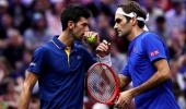 Laver Cup: Europe leads despite shock defeat for Federer-Djoko