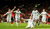 League Cup PIX: Mourinho's United knocked out by Lampard's Derby