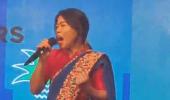 Watch: Mary Kom KOs audience with her singing