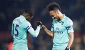 Soccer PIX: Arsenal win at Watford; Madrid drop points