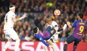 Messi scores first time in six years in CL quarters