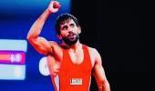 Bajrang continues golden run; Vinesh in final