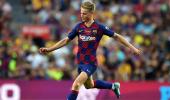 Football Extras: Barca's De Jong out with calf injury