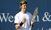 Russian qualifier Rublev routs Federer in 62 minutes