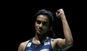 Sindhu in 3rd straight World C'ships final; Praneeth loses