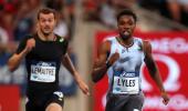 Lyles runs year's second fastest 200m in Paris