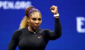 US Open PIX: Serena survives scare to reach Round 3