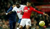 Rashford double as United spoil Mourinho's return