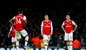 EPL PIX: Arsenal slump to first home defeat