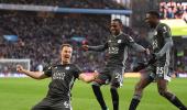 EPL PICS: Leicester beat Villa to break club record