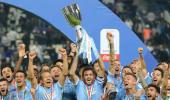 Soccer PIX: Lazio beat Juve to win Italian Supercup