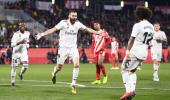 Benzema double puts Real Madrid in King's Cup semis