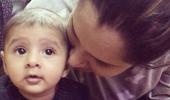 PIX: Supermom Sania Mirza