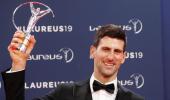 Laureus awards PHOTOS: Top honours for Djokovic, gymnast Biles