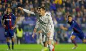 La Liga: Bale penalty gives Real; Atletico win