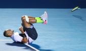 Tennis: Kyrgios saves three match points to beat Nadal