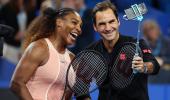 Federer beats Serena in Hopman Cup