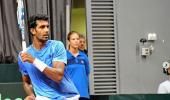 Prajnesh only third Indian in five years to play in a Grand Slam